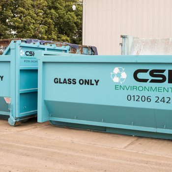 commercial glass skip hire