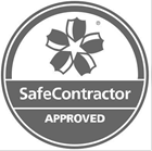 Safe Contractor Approved logo Safe Contractor Approved logo
