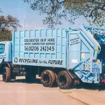 An old Colchester Skip Hire Van image. An old Colchester Skip Hire Van image.