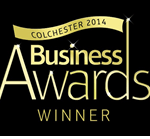 Colchester Business Awards Winner Logo. Colchester Business Awards Winner Logo.