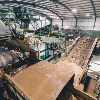 Inside CSH Environmental's recycling centre in Colchester